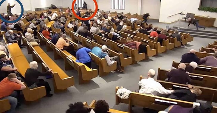 *WARNING: GRAPHIC* Video Show Moments Before And After West Freeway Church of Christ Shooting