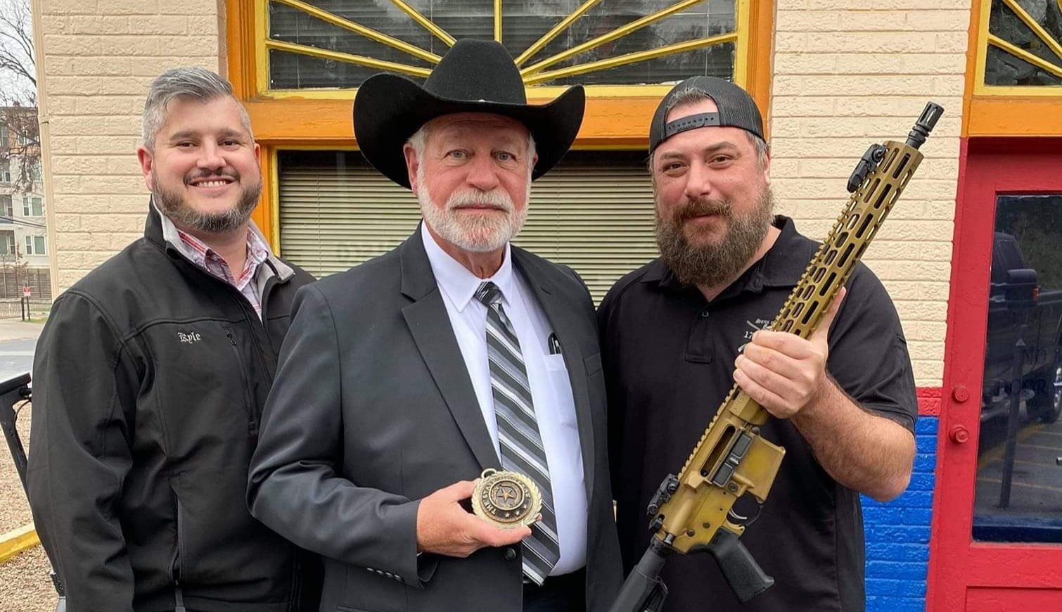Jack Wilson Given Custom Rifle By Sons Of Liberty GunWorks