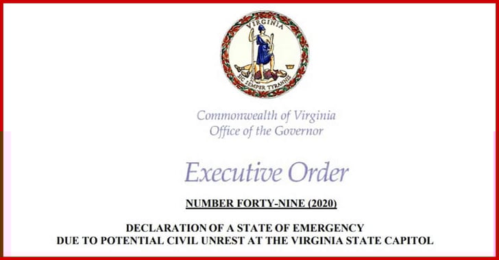 Virginia Governor Northam Declares Emergency To Ban Guns At 2A Rally, And You Won’t Believe His Legal Justification