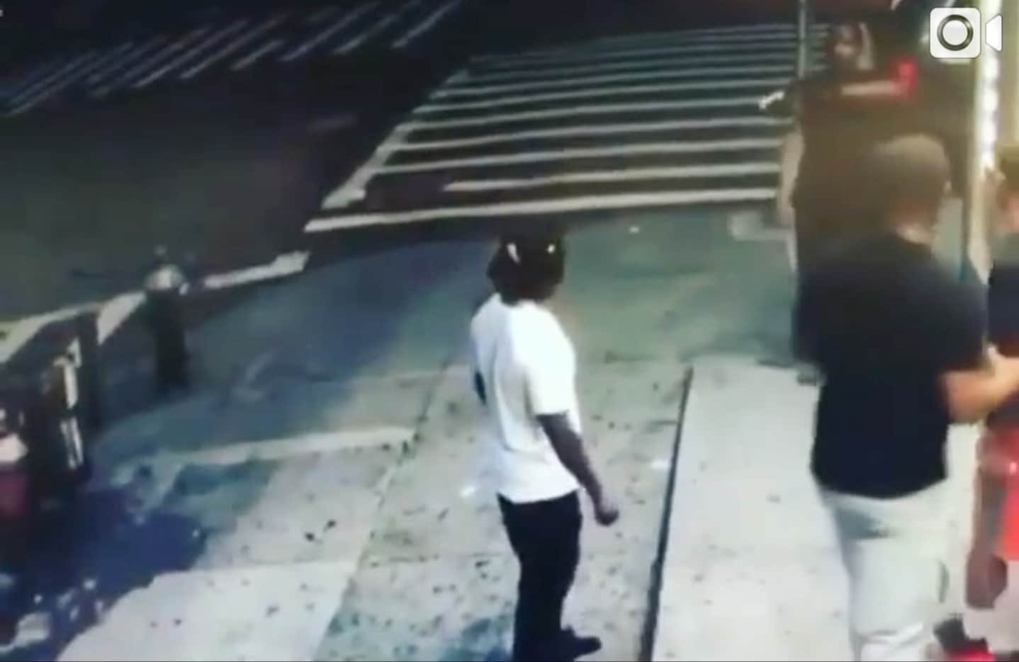[NSFW] Man Shot On Sidewalk, Other Plays Dead And Makes Escape