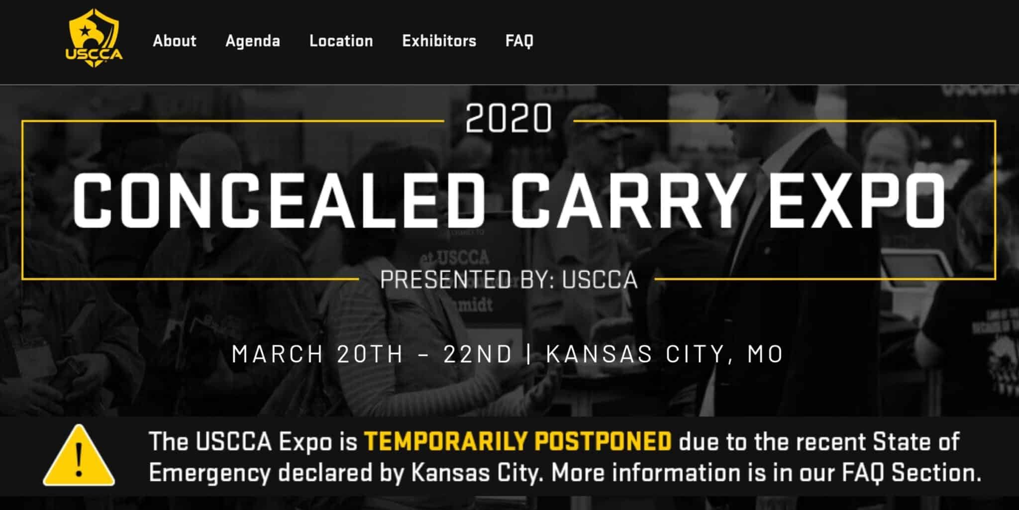 2020 USCCA Concealed Carry Expo Postponed Due To Coronavirus