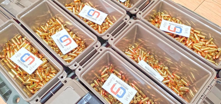 Quarantine Task Today: Organizing Random Ammunition With New Ammo Cans