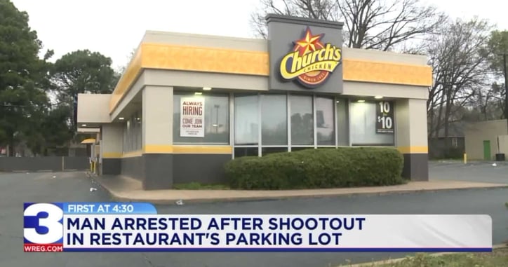 Chicken Fried Shootout: Angry Customer Leaves Chicken Restaurant And Returns With Gun, Gets In Shootout With Employee