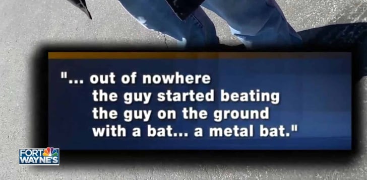 Bystander With Gun Stops Brutal Baseball Bat Beating, Saves Life