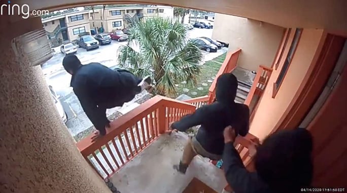 FL Resident Opens Fire On 3 Armed Intruders, And Watch How Quickly They Try To Run