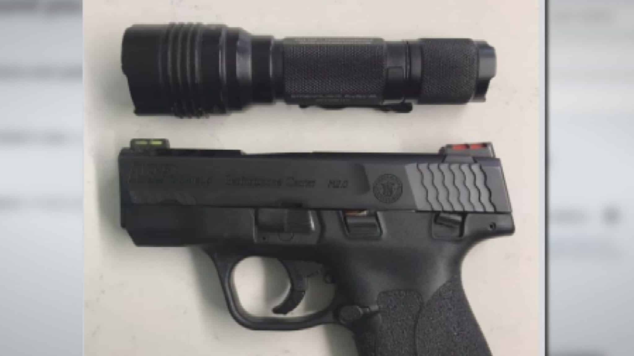 Couple With A Plan: Wife Calls 911, Husband Blinds Intruder With Flashlight And Holds Him At Gunpoint