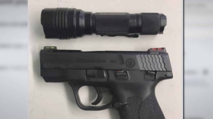 Couple With A Plan: Wife Calls 911, Husband Blinds Intruder With Flashlight And Holds Him At Gunpoint
