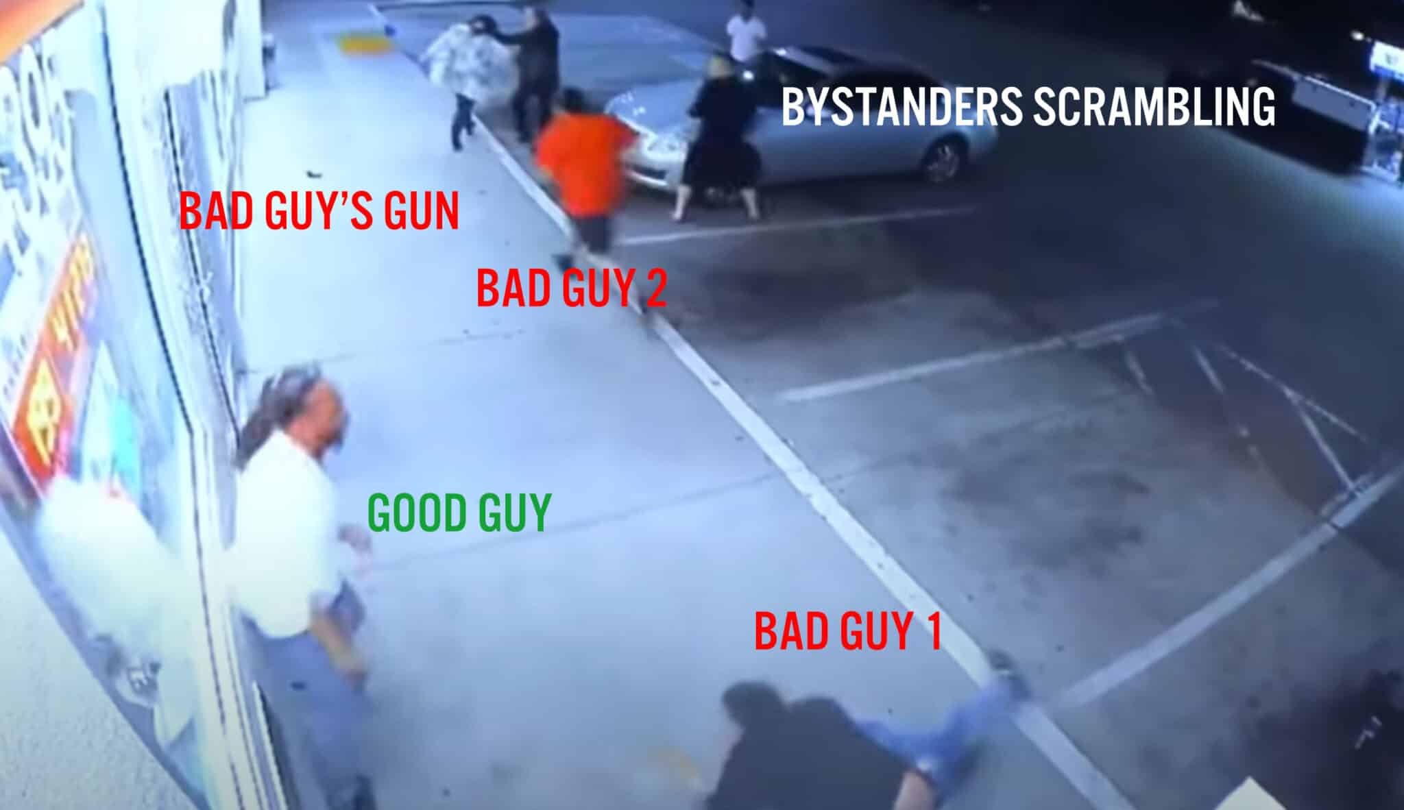 If You’re Wondering What’s Going On Here, It’s An Interesting Story Of Self-Defense