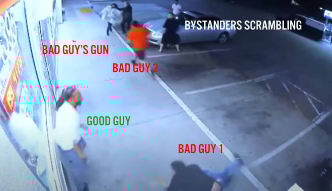 If You’re Wondering What’s Going On Here, It’s An Interesting Story Of Self-Defense