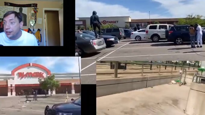Looting Spills Out Into St. Paul, Live Video Shows Clashes Between Protesters And Police