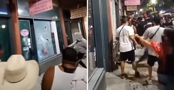 [VIDEO] Looters Shot In San Antonio During Riot