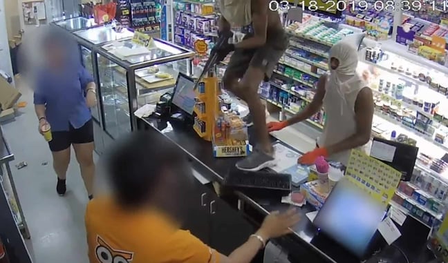 Armed Robbers Offer Multiple Opportunities For Self-Defensive Moves