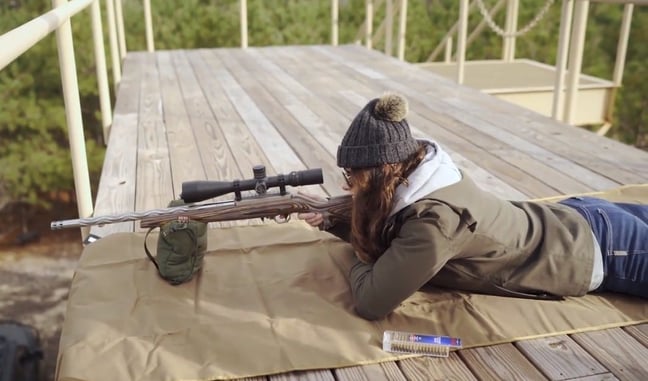 Volquartsen Firearms Range Sessions featuring Sportswoman Courtney