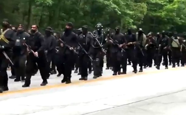 Armed Militia Called NFAC (Not F*cking Around Coalition), Marches On KKK Rally Location. “We In Your House. Where You At?”