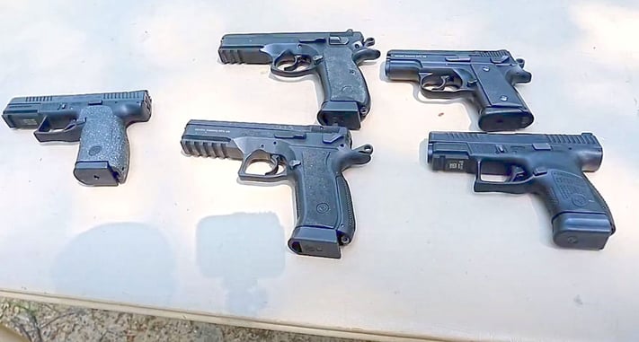[VIDEO] A Rundown Of Multiple CZ Handguns