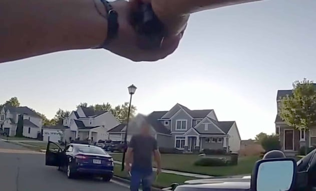 Mask Argument Leads To Stabbing, Police Take 6+ Shots To Stop Suspect From Advancing