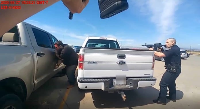 [VIDEO] Badge Cam Shows Officers Take Down Active Gunman In Walmart Distribution Center Shooting