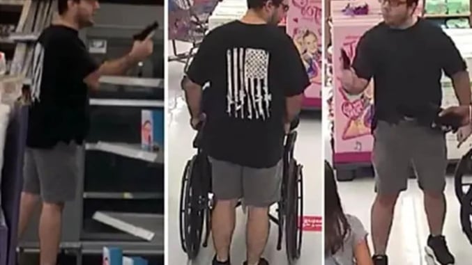Man Arrested, Facing Felony Charges After Gun Incident Caught On Camera Inside FL Walmart