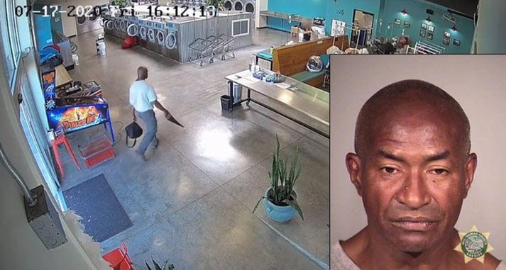 [GRAPHIC WARNING] Portland Man Walks Into Laundromat With Saw, Hacks At Two Women Inside