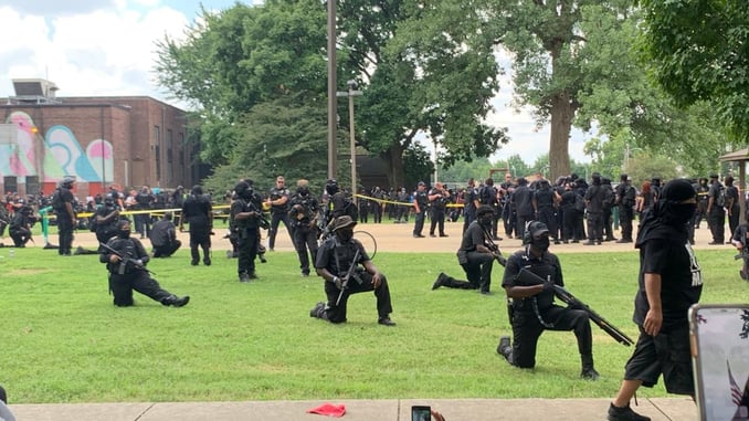 [VIDEO] Armed Protester In Louisville Negligently Shoots 3 Other Armed Protesters