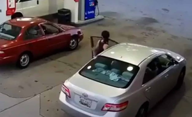 [VIDEO] Woman Shoots Man At Gas Station After He Opens Her Car Door And Assaults Her