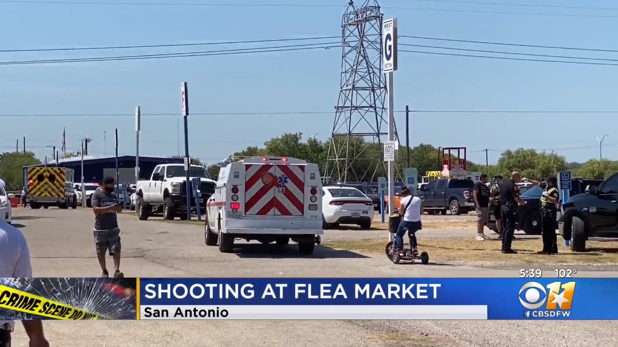 Shooting At Texas Flea Market Leaves 5 Shot, 100+ Rounds Fired, Armed Security Fires Shots At Suspect(s)