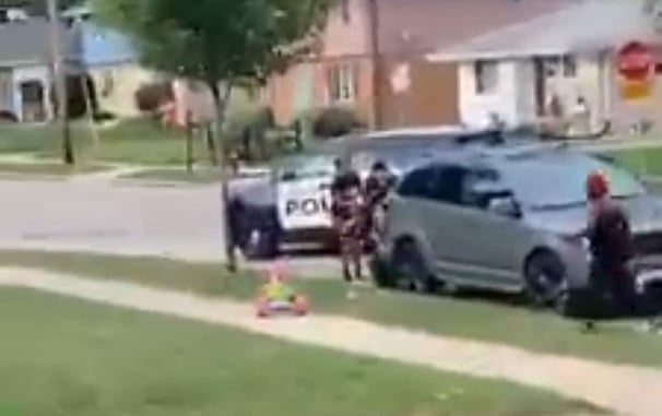 New Video Shows Jacob Blake Struggling With Officers Just Before Shooting