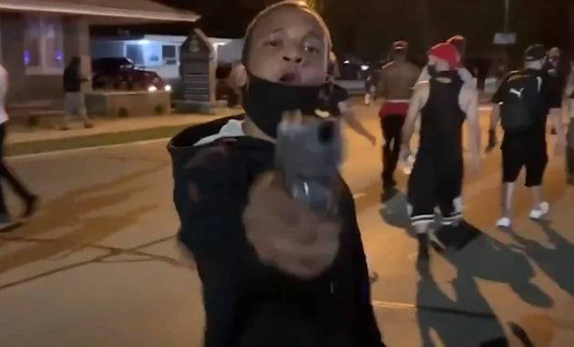 [VIDEO] The Blaze Reporter Elijah Schaffer Has Gun Pointed At Him, And Then You Hear A Click Sound