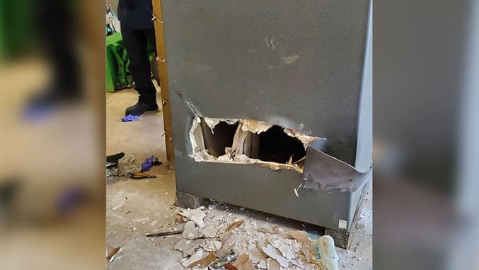 Think That’s How The Bad Guy Got Into The Safe? Nope. That’s How The Firefighters Got The Kid Out.