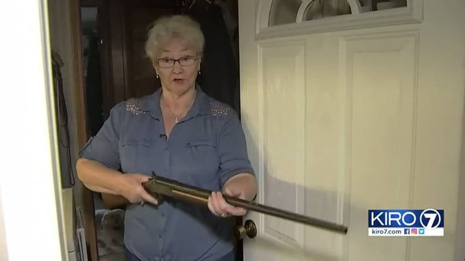 Grandma Foils Intruder’s Plans: “I reached over and got my shotgun, and I cocked it”