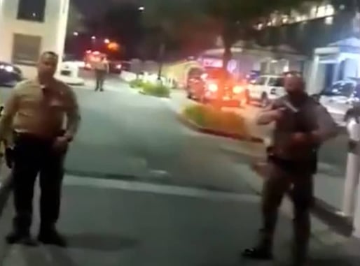 Protesters Yell “We Hope They Die” Outside Hospital Where Officers Are Recovering After Being Ambushed & Shot