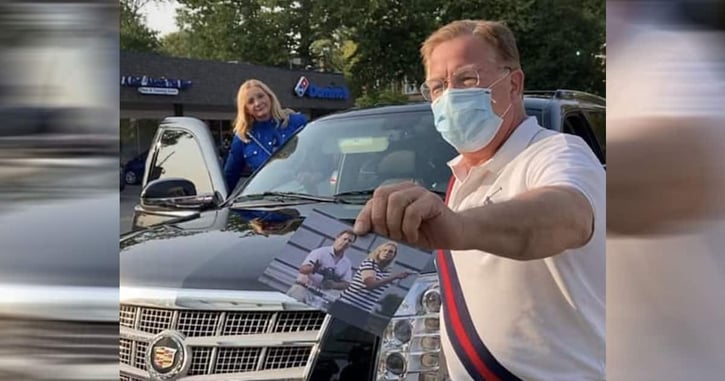 Woman Yells “Abolish The Suburbs” While Stalking McCroskey’s, They Hand Her A Postcard