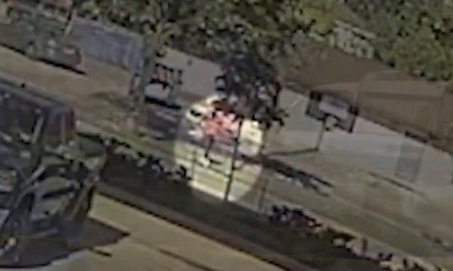 Surveillance Video Shows Horrific Crime Where Man Was Shot Dead While Changing A Flat Tire