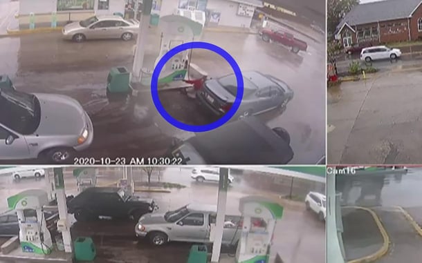 Armed Citizen Shoots Back After Being Shot With Paintball Gun While Pumping Gas, Thinking It Was Real Gun