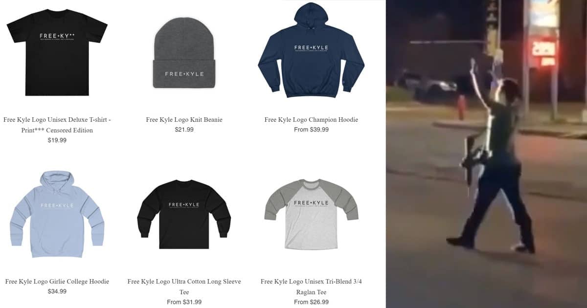 FreeKyleUSA.com Store Set Up By Family Of Kyle Rittenhouse To Raise Funds For Legal Defense