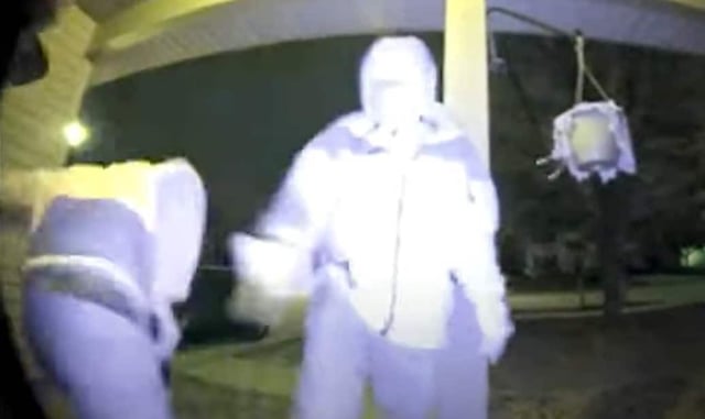 Home Invader Shoots Himself In The Leg, On Camera, During Break-In Attempt