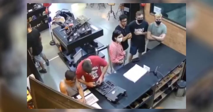 Negligent Concealed Carrier Shoots His Friend At Gun Shop
