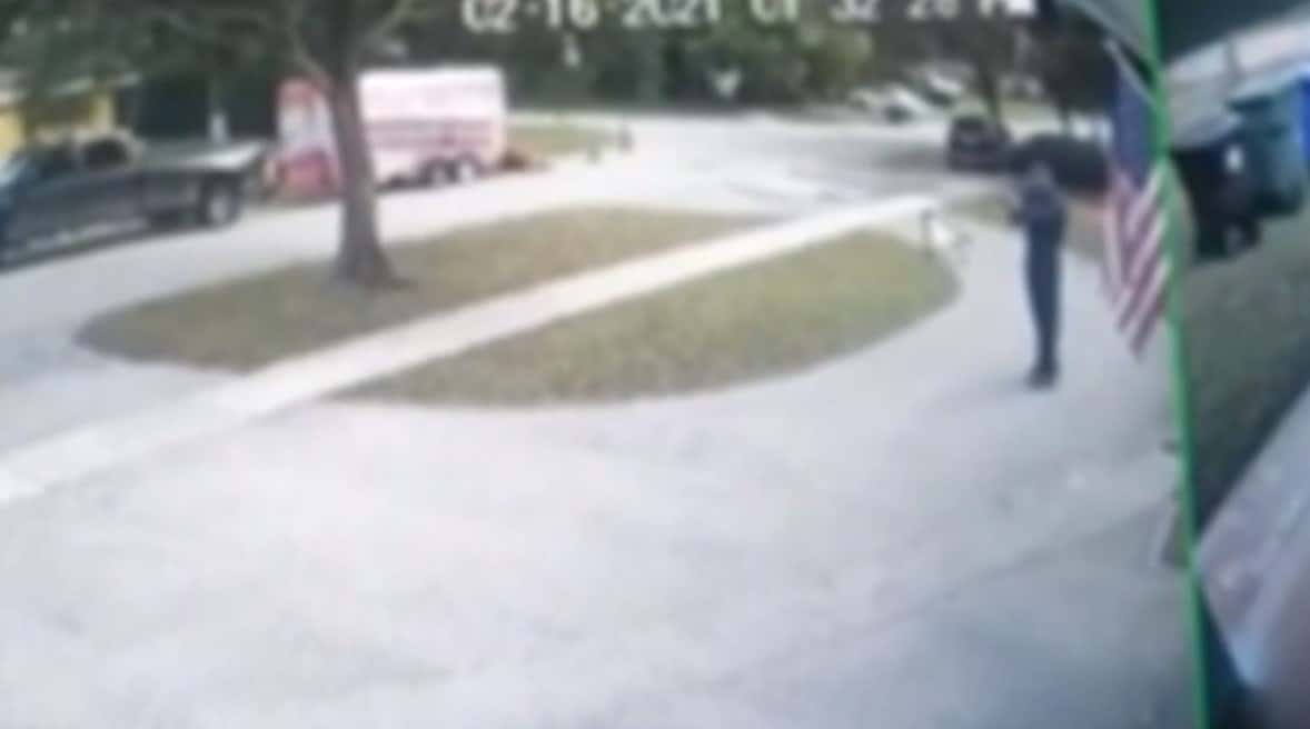 Video Captures Homeowner Shooting At Suspects Taking Off With Pressure Washer