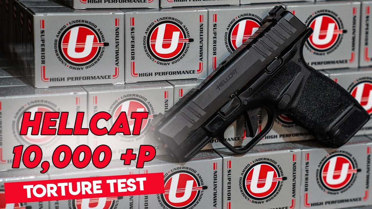 [TORTURE TEST] We Shot 10,000 Rounds Of +P Ammo Through A Springfield Armory Hellcat