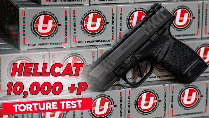 [TORTURE TEST] We Shot 10,000 Rounds Of +P Ammo Through A Springfield Armory Hellcat
