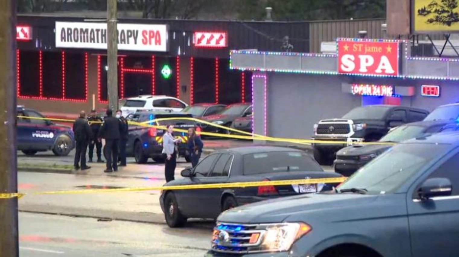Mass Shooting At 3 Atlanta Spas Leaves At Least 7 Dead