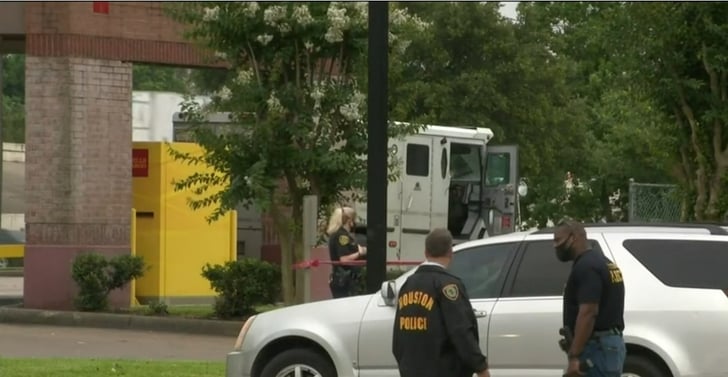 Armored Truck Driver Wounded During Gunfight With Robbery Suspect