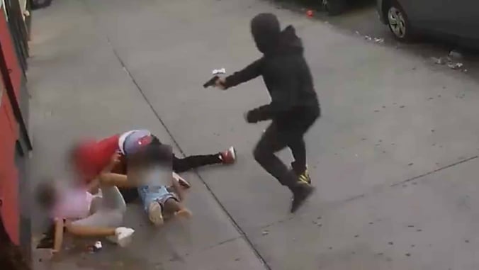 Terrifying Shooting In NYC Caught On Camera Shows Children Caught In The Middle