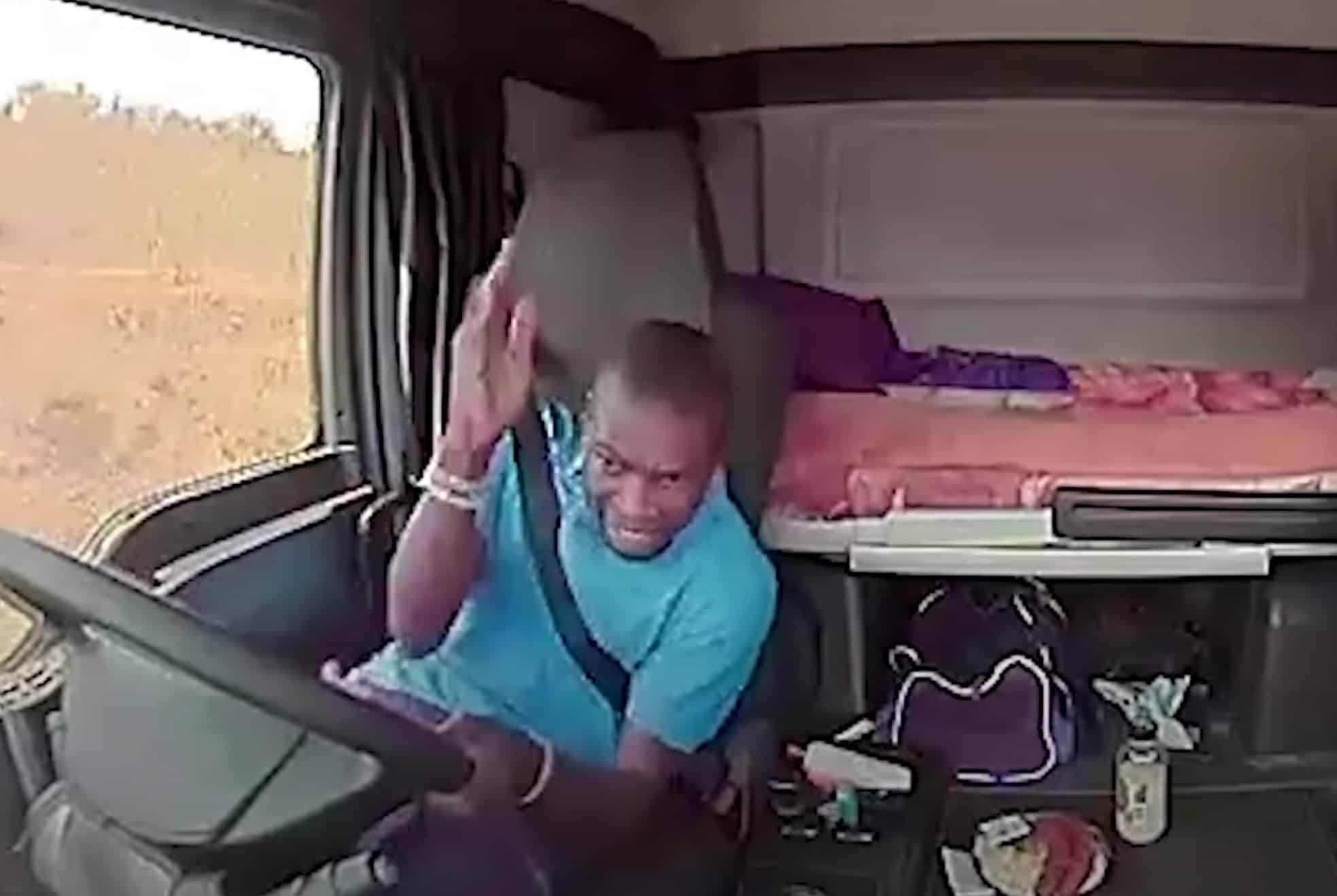 Man Driving Truck Has To Dodge Bullets Matrix-Style After Coming Under Attack