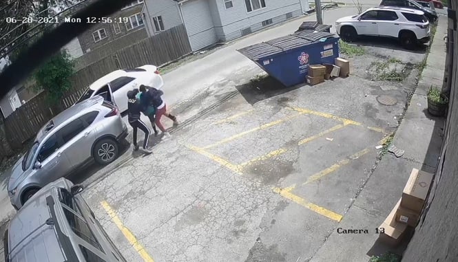 Does This Bad Guy Pat His Victim Down For Firearms?
