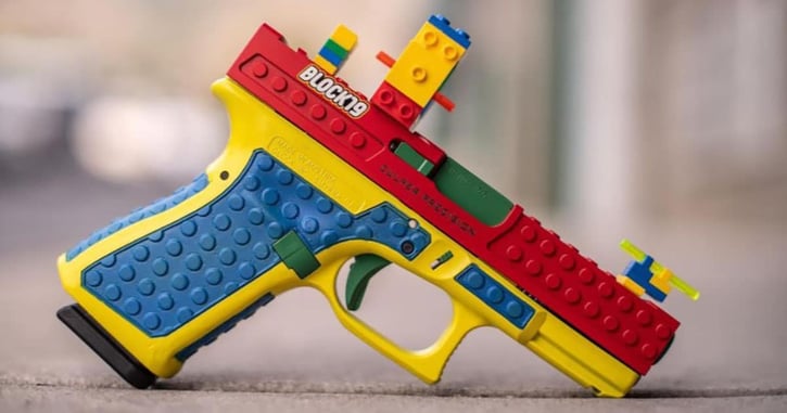 The BLOCK19 Is A Functioning Lego GLOCK. As You Can Imagine, Some People Are Less Than Thrilled.
