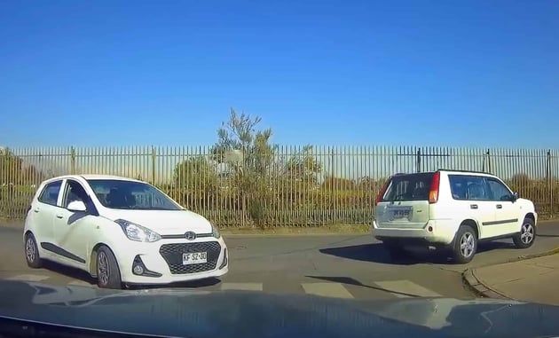 Sometimes In A Carjacking Attempt, Your Vehicle Is Your Best Tool