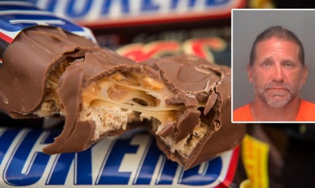 Florida Man Attempts To Steal Snickers At Knifepoint From Gas Station