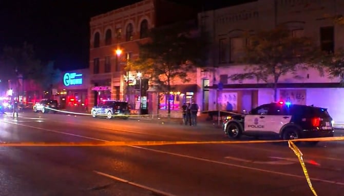 Two Suspects Open Fire Outside Restaurant, Injuring 7 Innocent Bystanders At Restaurant