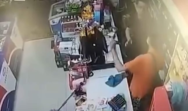 Armed Robber Has 6-Pack Broken Over His Head By Clerk Who Wasn’t Having It